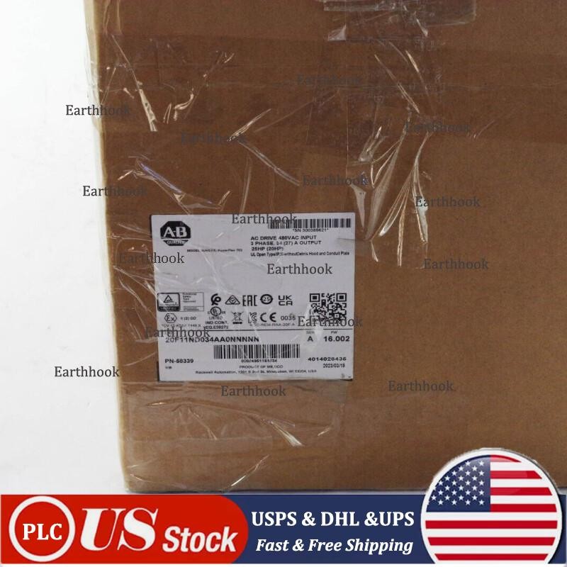 2023 Allen Bradley 20F11ND034AA0NNNNN /A 753 AC Drive Ser A 25HP US Free Tax