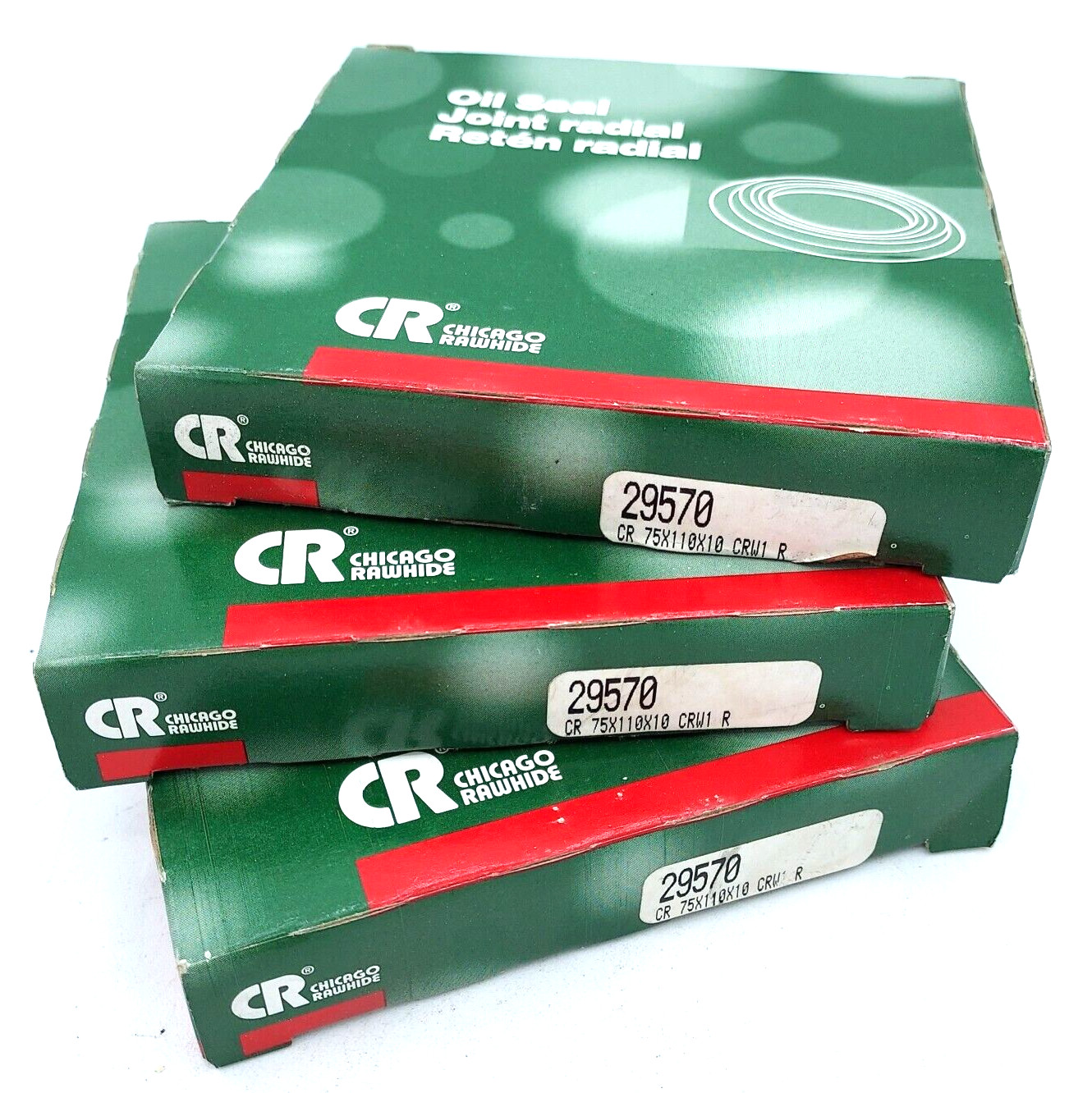 *3-PACK* SKF CR 29570 Join Radial Oil Seal 75x110x10 CRW1 *Packaging Varies*