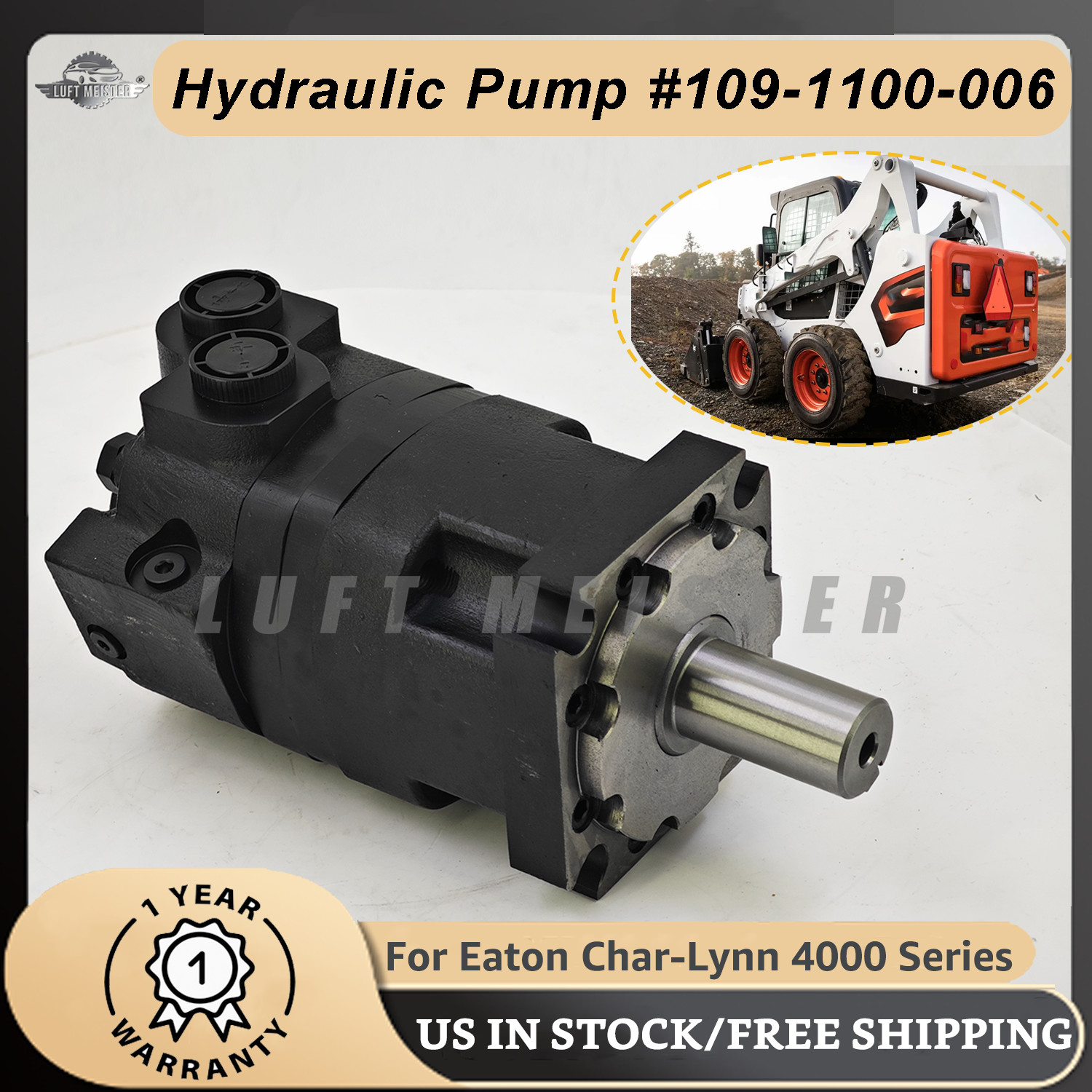 109-1100-006 Hydraulic Pump 109-1100 For Eaton Char-Lynn 4000 Series NEW US