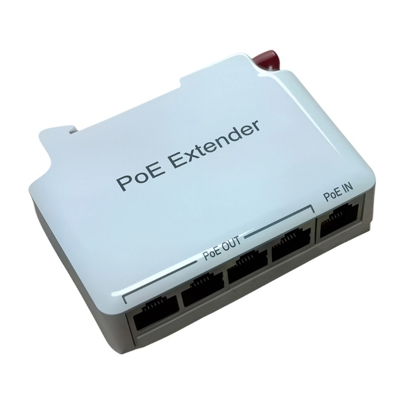 Efficient POE Extender Splitter With Heat Dissipation For Continuous Operation