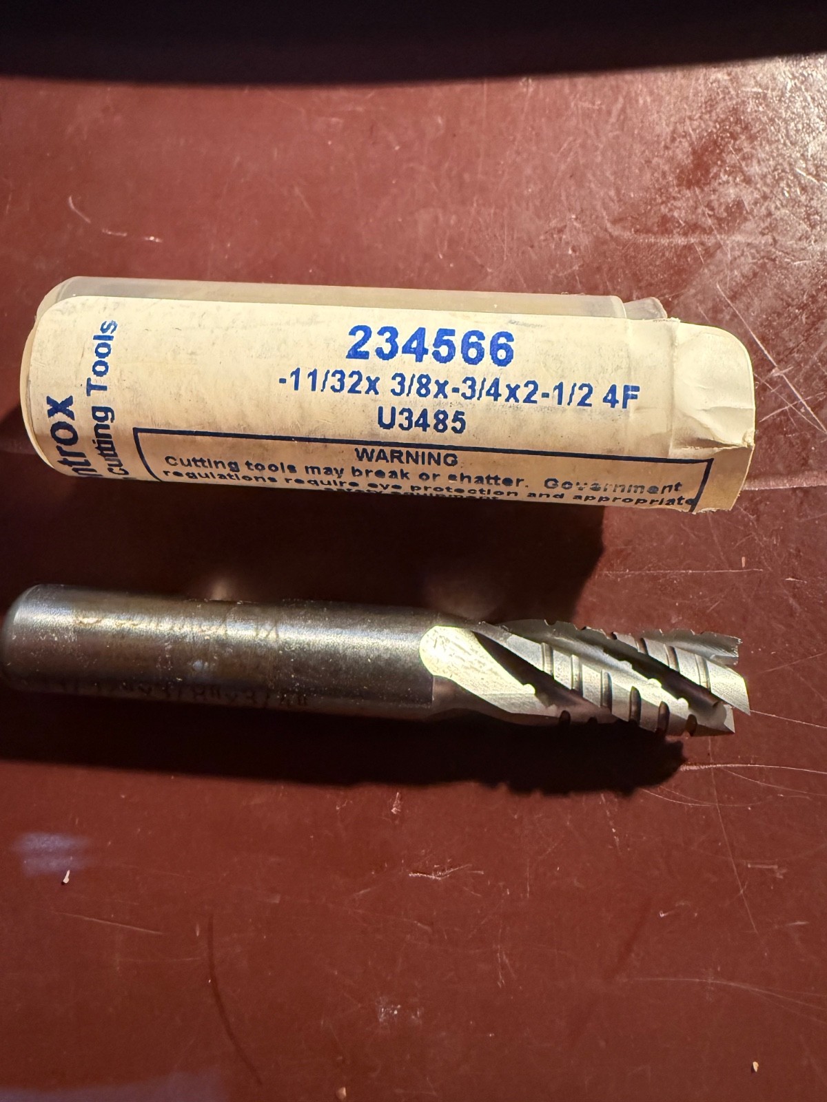 Controx Cobalt 11/32 Rghr/Fin Endmill #234566