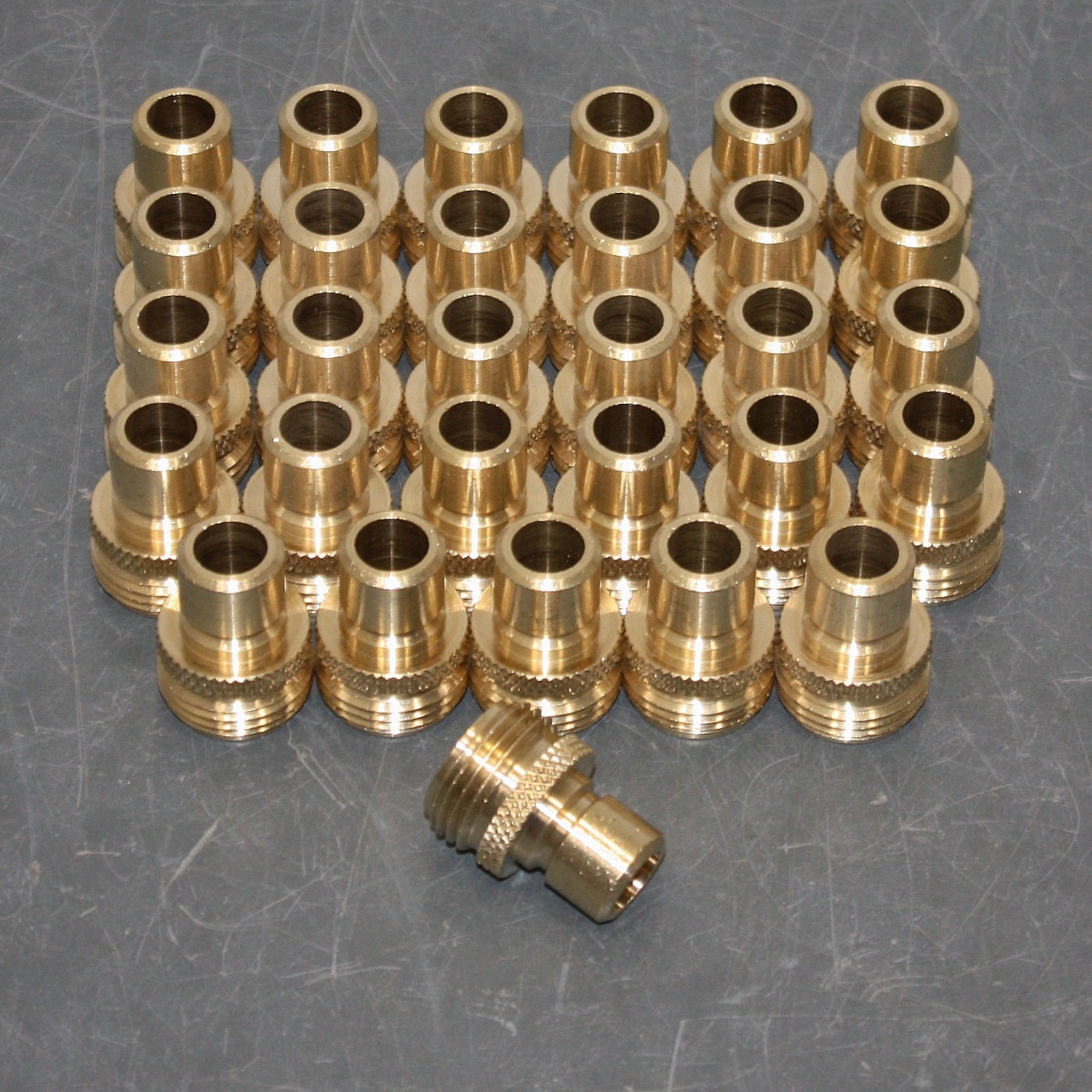 (30) Dixon Garden Hose Male Quick Disconnect Fitting 500QCM, 3/4″ GHT, Brass