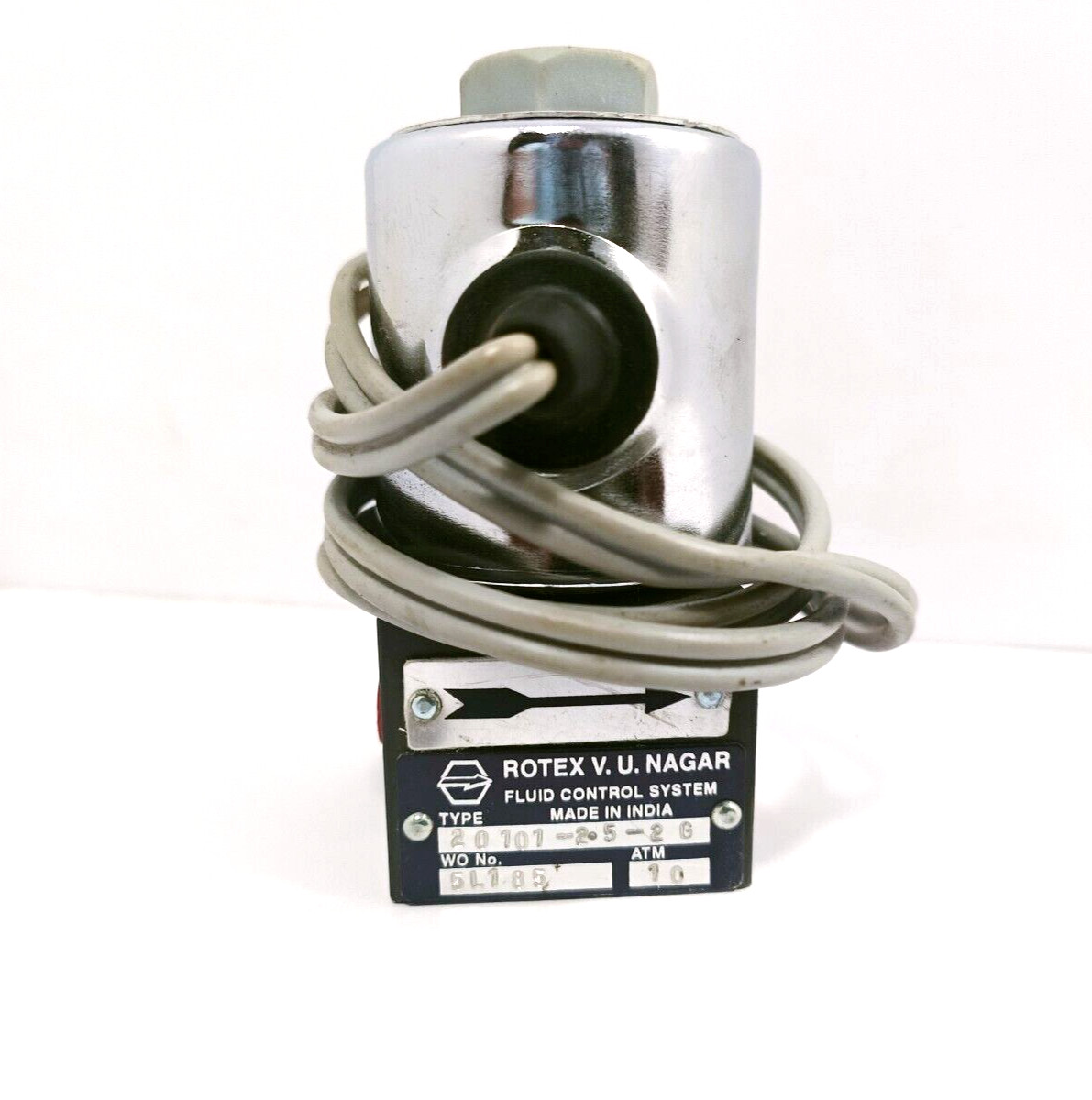ROTEX V.U. NAGAR SOLENOID VALVE AC 220V 50HZ 6W