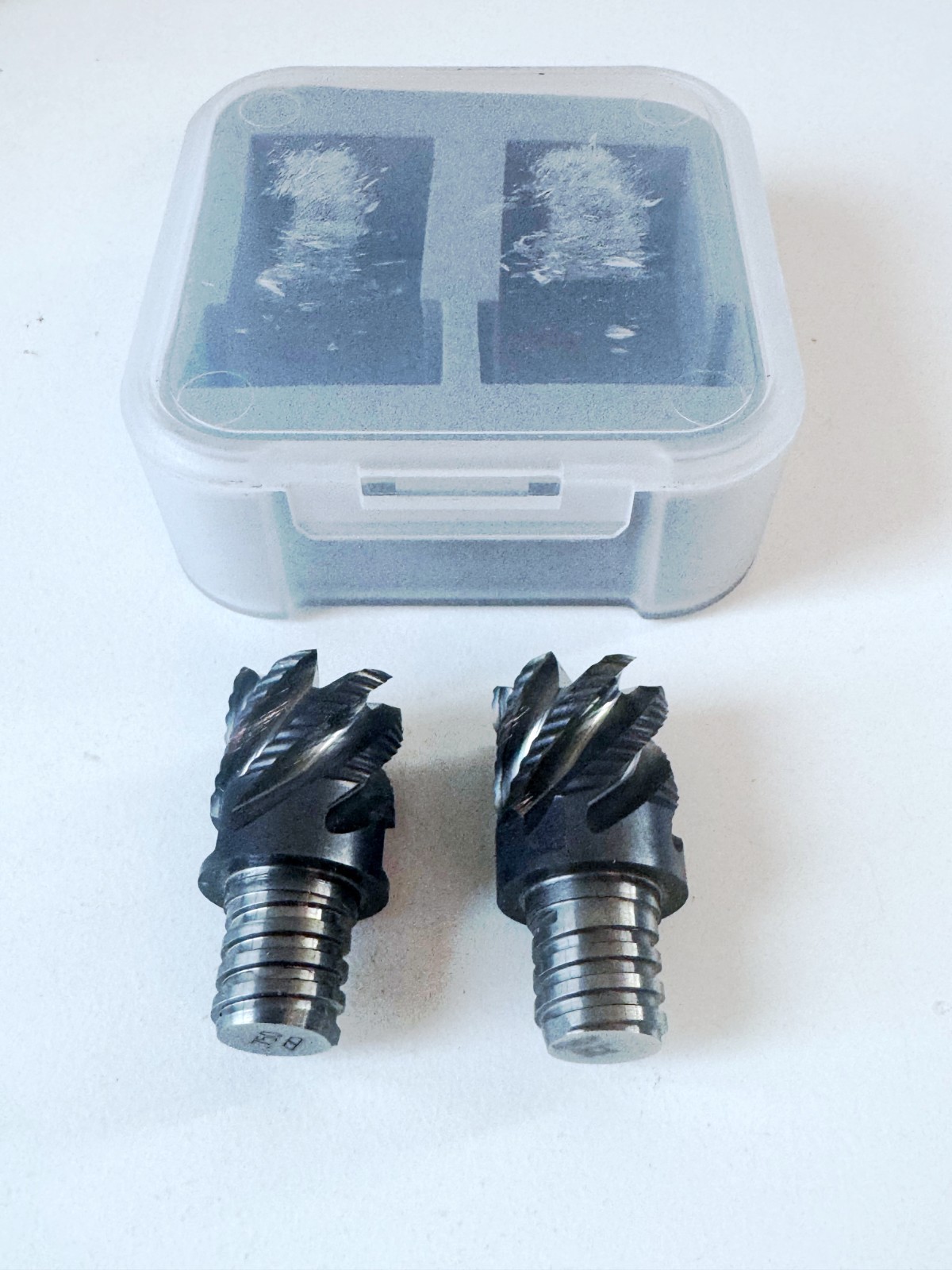 (2) INGERSOLL 3/4″ Dia X 1″ LOC Carbide Corner Radius Milling Tip 48D-7562TSRN06