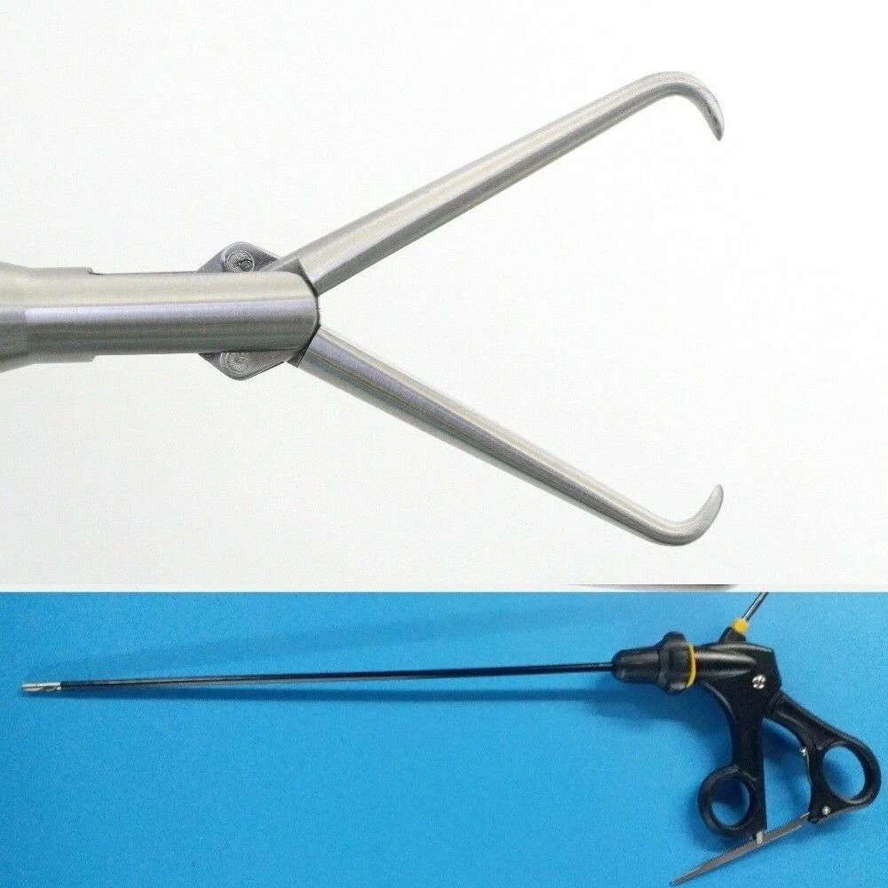 Laparoscopic Tenaculum Grasper Forceps 5 mm x 330mm Reusable Surgical Instrument