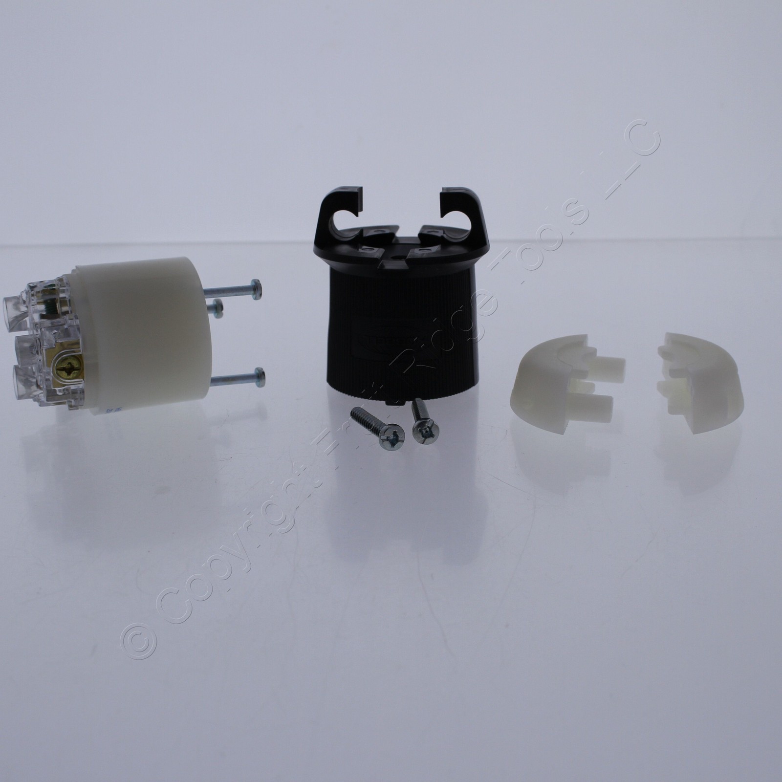 Hubbell Bryant L6-20 Locking Connector Plug Twist Lock NEMA L6-20R 20A 250V 2323