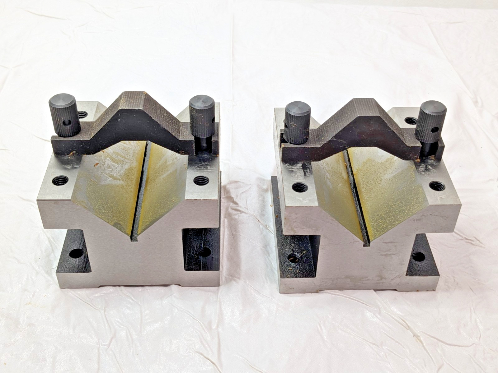 Hardened Steel V-Block Set 2-9/16″ Max Capacity 90° Angle 06493225