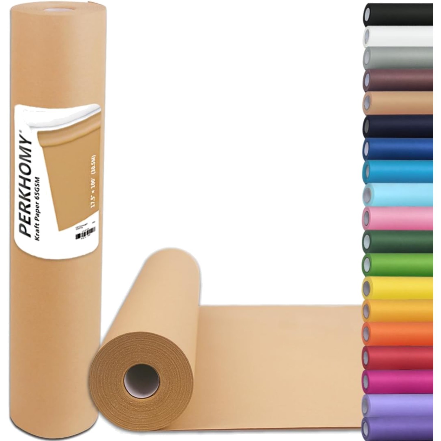 Kraft Paper Roll 17.5″ x 1200″ for Gift Wrapping Craft Art