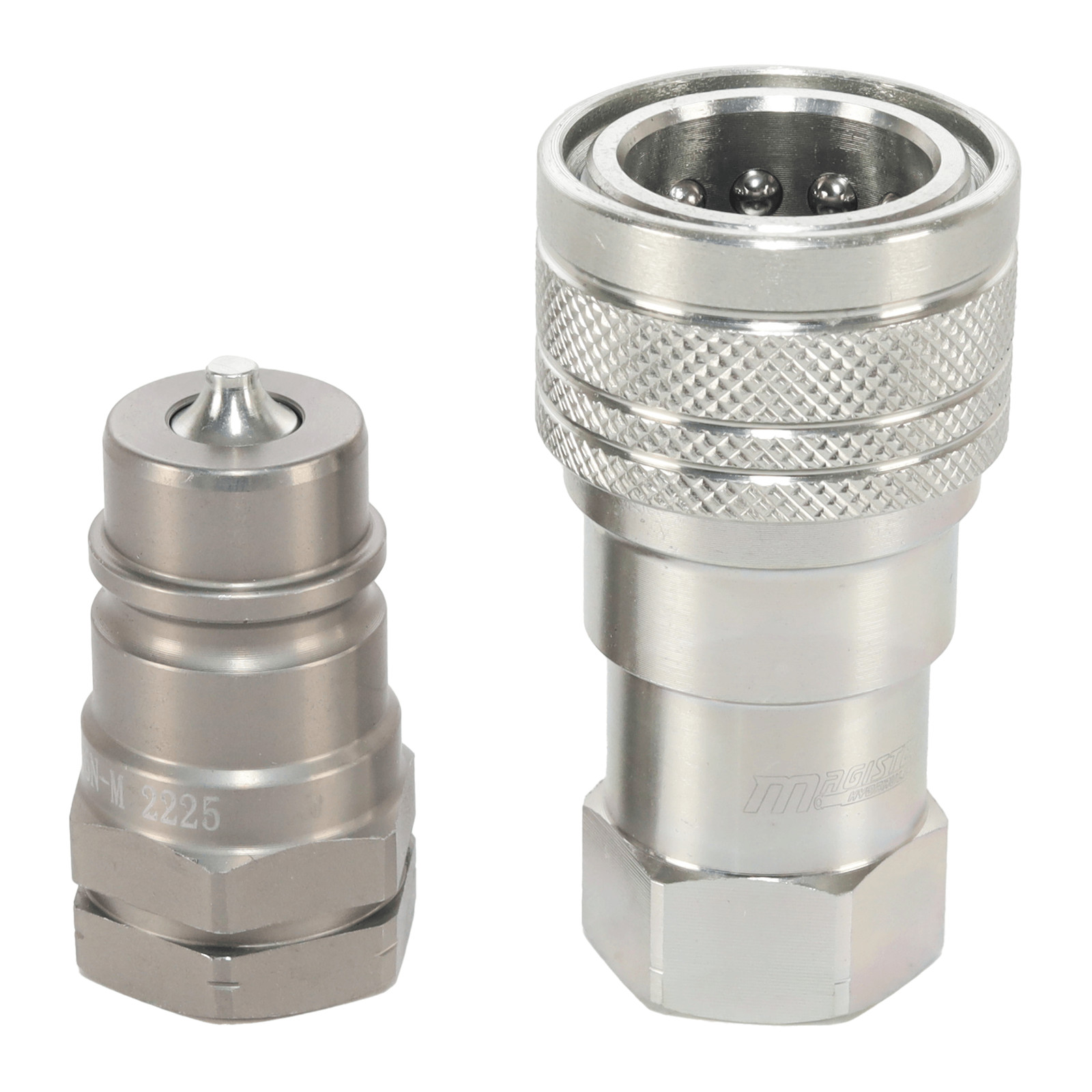 3/8″ AG Hydraulic Quick Couplers Set – 3/8″ NPT Thread