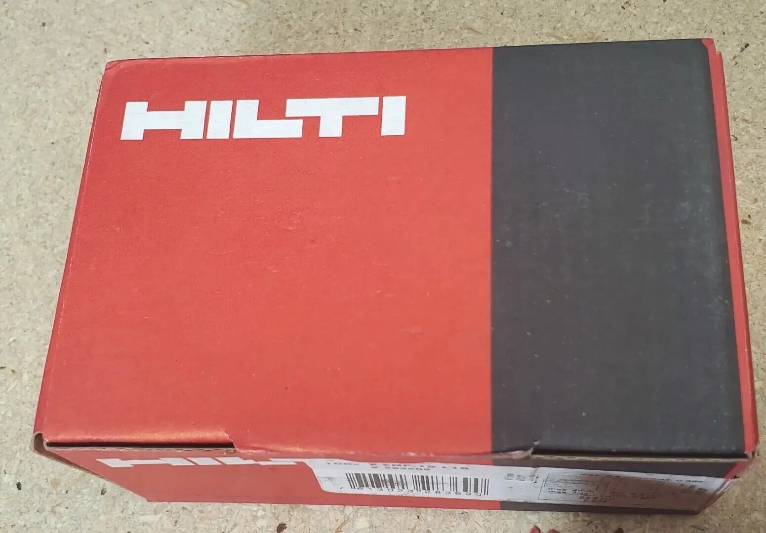 Hilti No. 283506 sheet metal deck fasteners X-ENP-19 L15 – 100 count box