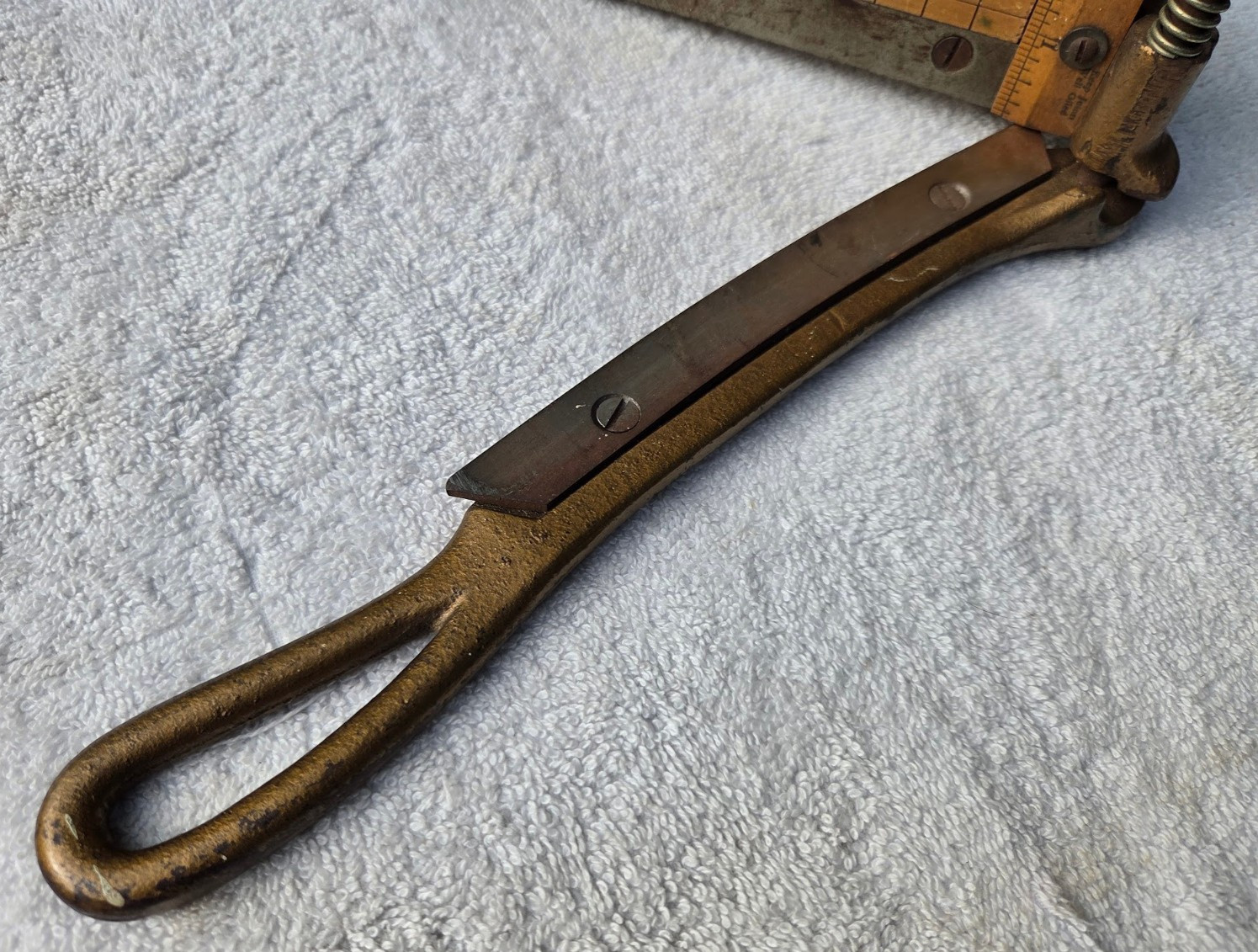 Ingento Paper Cutter No. 1 Mini 6 Inch Ideal School Supply Chicago USA Wood Vtg