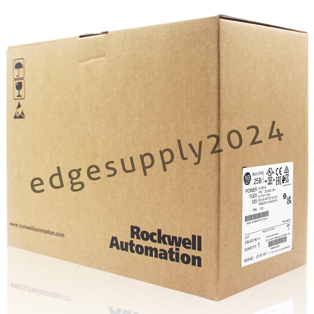 Allen-Bradley 25B-D037N114PowerFlex 525 18.5kW 25Hp AC Drive Variable Frequency