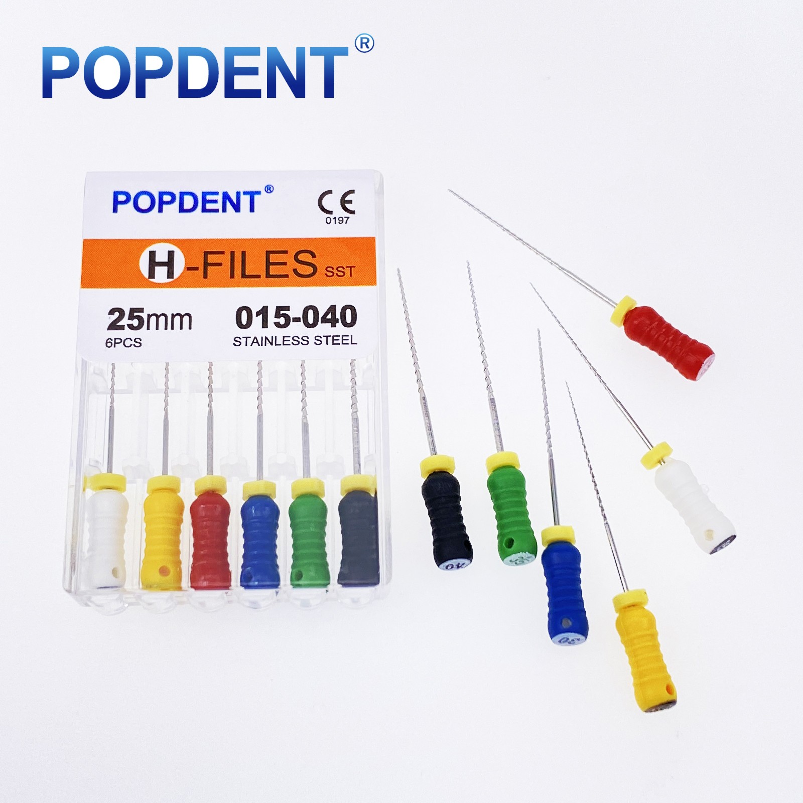 Dental Stainless Steel Endodontics H/K-Files 21/25/31mm Root Canal Hand Use File