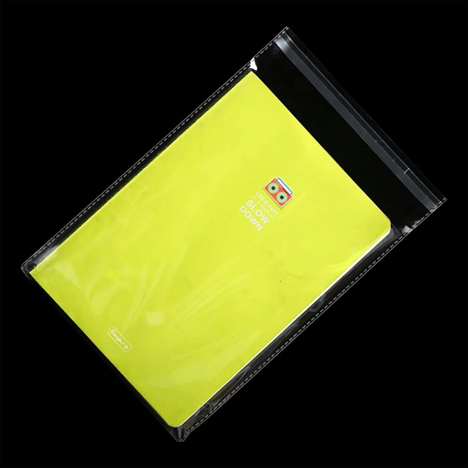 100 Pcs 10″x14″ Clear Self-Sealing Cellophane Bags for Packaging T-Shirt Clothes