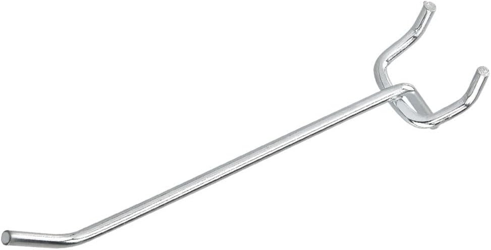 53100A 4 Inch Heavy Duty Pegboard Hooks Kit, 50 Pack, 1/8″ Peg Hooks for 1” Spac