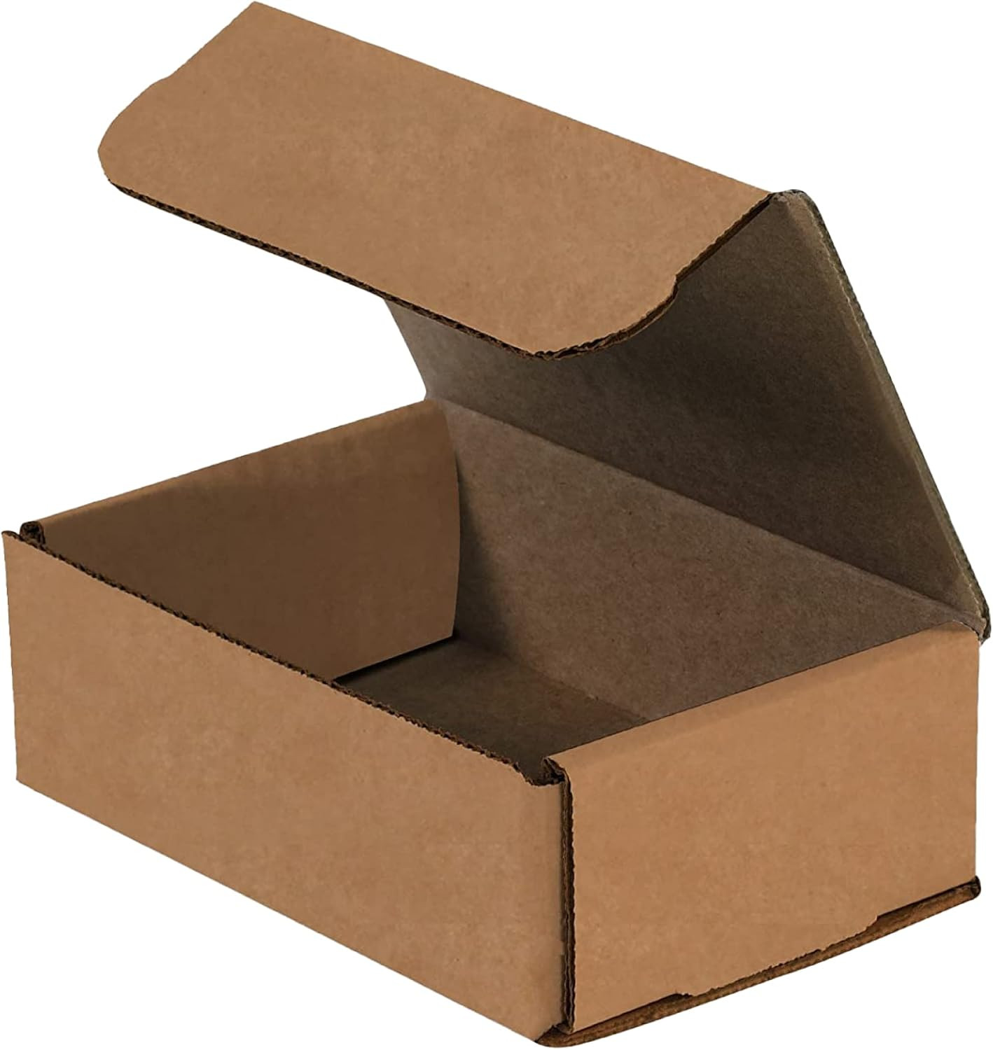 Shipping Boxes Small 6″L X 4″W X 2″H, 50-Pack | Corrugated Cardboard Box for Pac