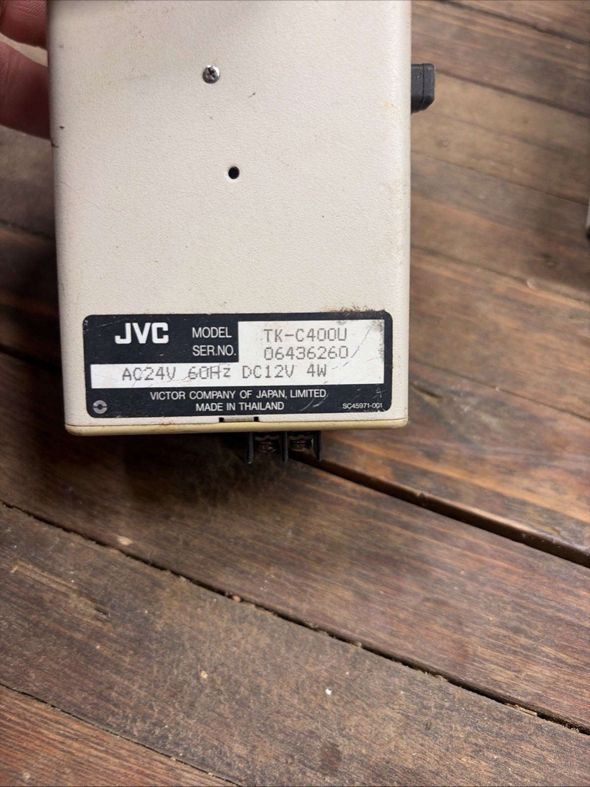 Jvc tk-c720U Tk-c400U color video camera UNTESTED – 2 Cameras – Free Ship