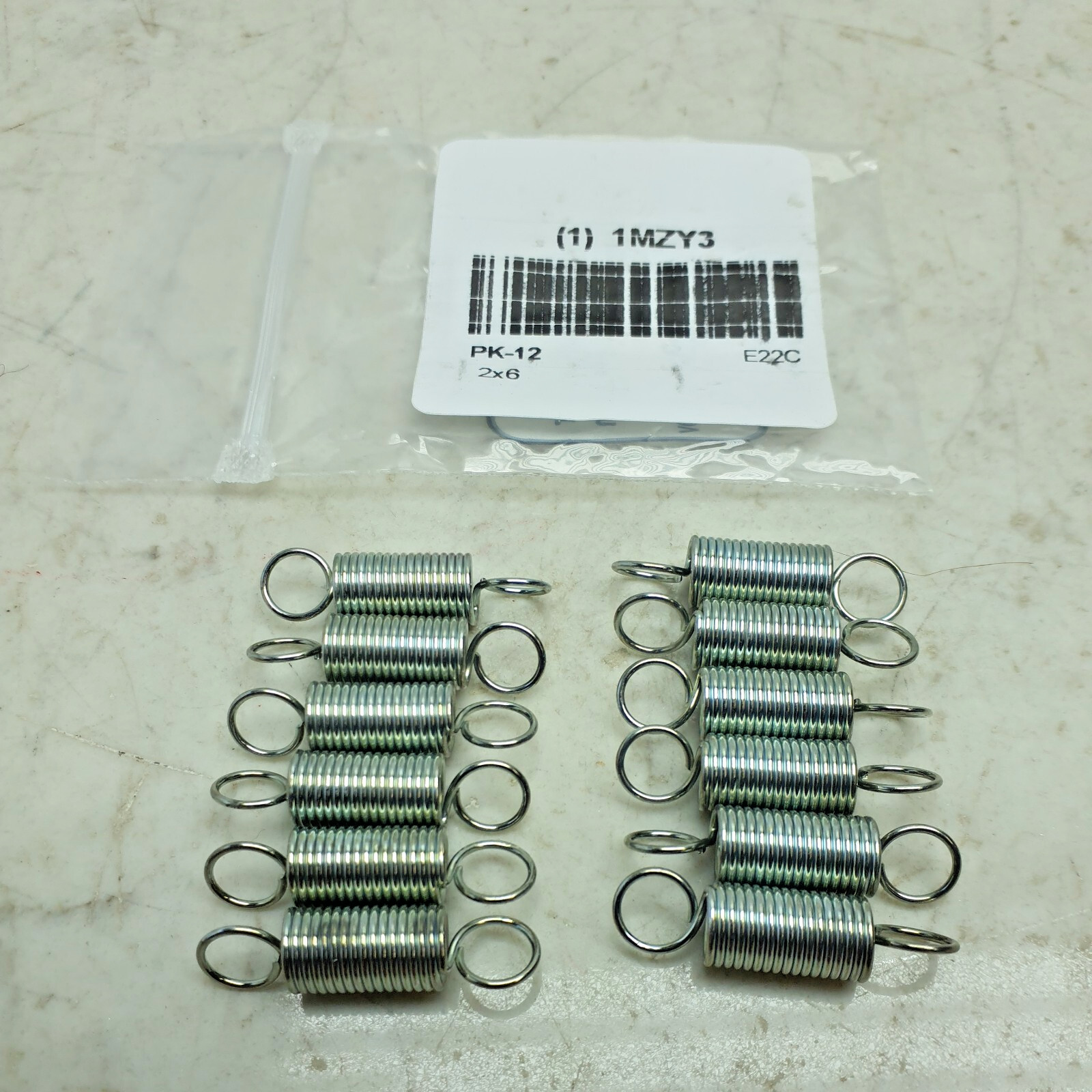 12 Pack Ext Spring Utility Steel 1 1/4″ OAL High Carbon Steel 1MZY3