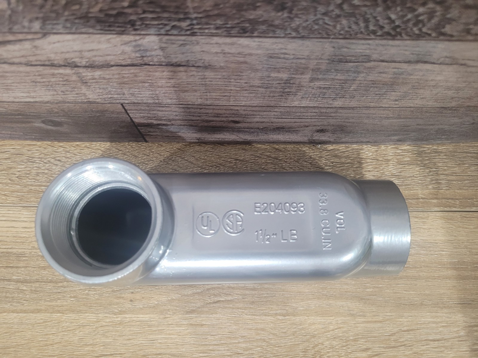 (Retail $180) *10* 1-1/2 in. Rigid Metal Conduit RMC Threaded R755 Type LB