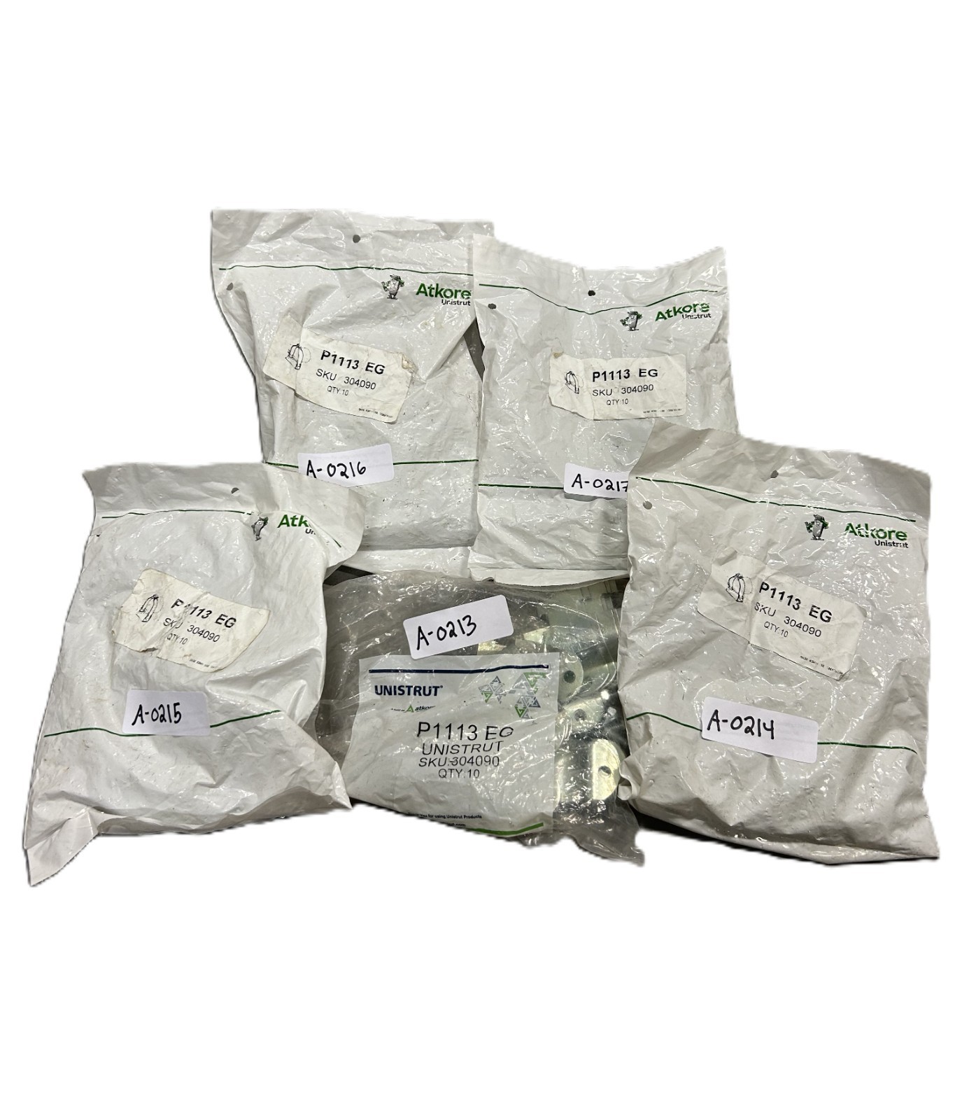 Atkore Unistrut P1113 EG Rigid Conduit Strut Clamp – Lot of 10