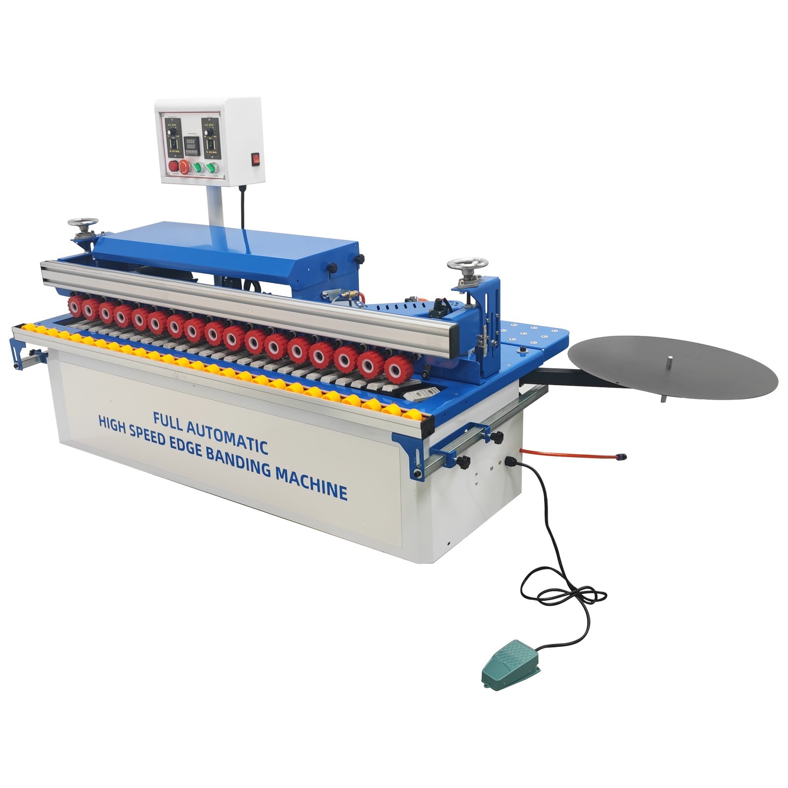 110V Woodworking Edge Bander Edge Banding Machine for Straight and Curved Edges
