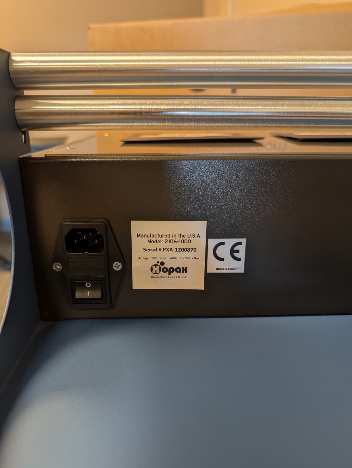 Xopax Overwrap Machine PXC12 — CD, DVD, Cigarette Box, Beauty & Health Product