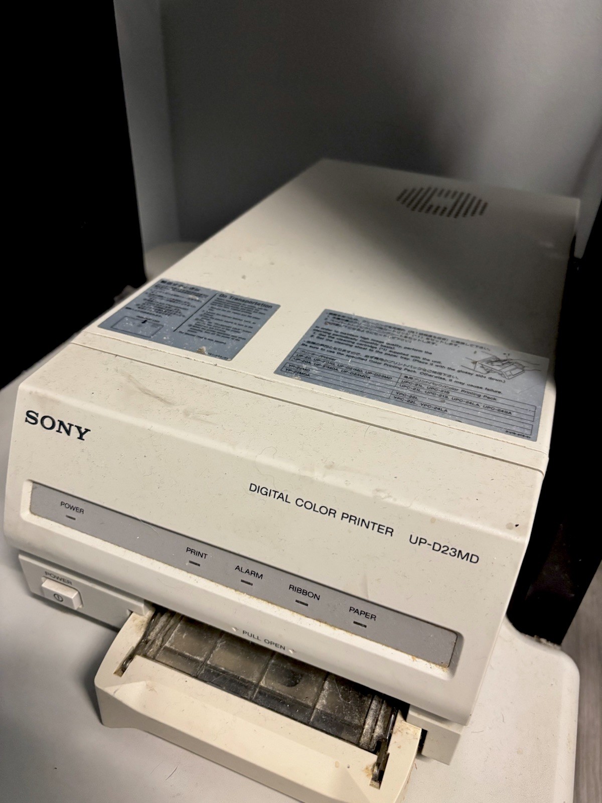 Sony UP-D23MD Digital Color Printer