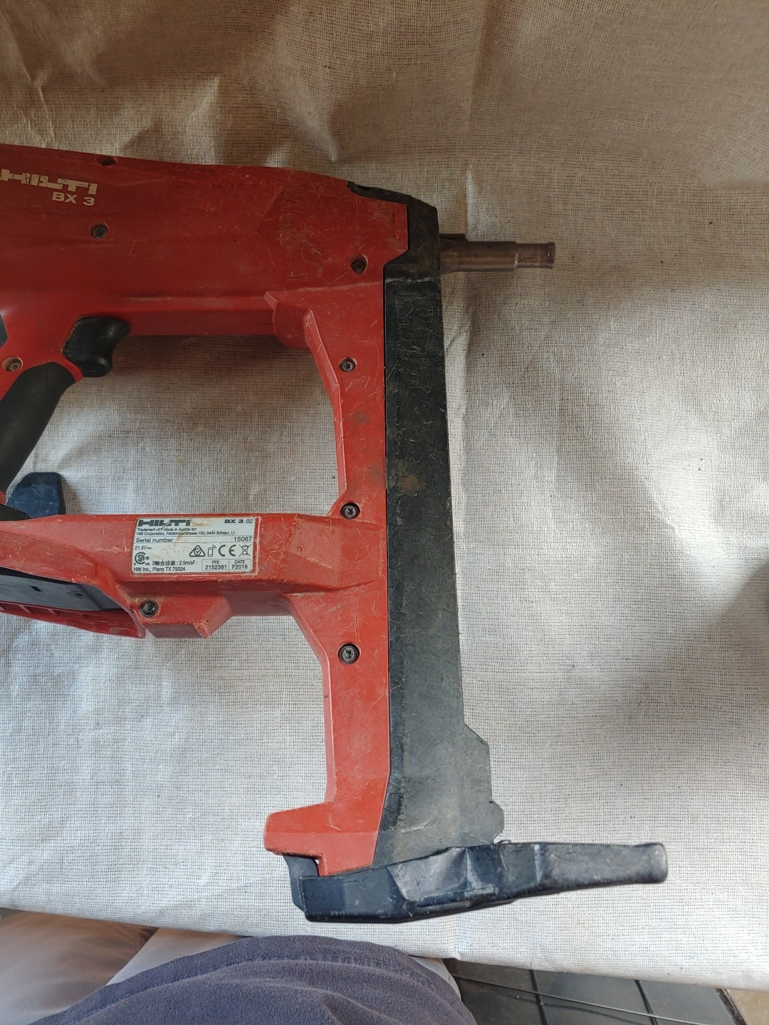 Hilti BX 3 02 BT 22V Cordless Fastening Tool Gun No Battery TESTED WORKS RT