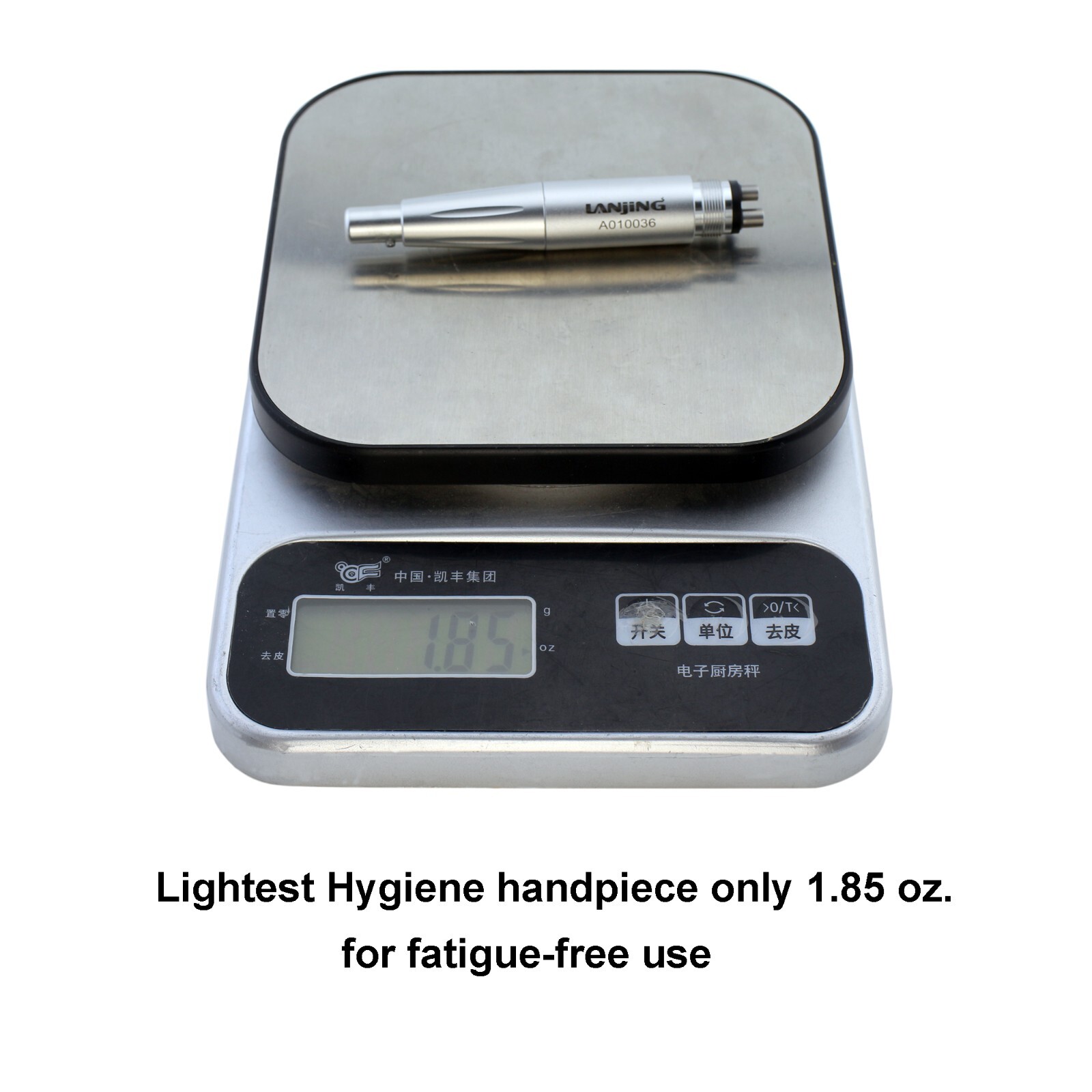 Dental Prophy Hygiene Handpiece Air Motor 3 Nose Cone 4 Holes 360 Degree Swivel