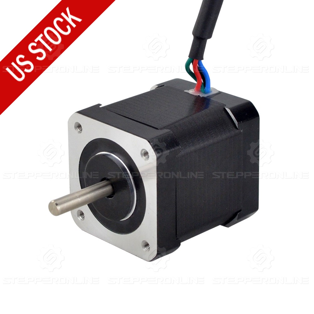 STEPPERONLINE Nema 17 Stepper Motor 2A Φ5mm 0.59Nm CNC IP65 Waterproof Stepper