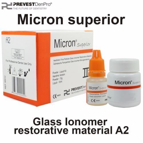 Dental Radiopaque Glass Ionomer Filling Material Micron Superior EXPIRY 2026