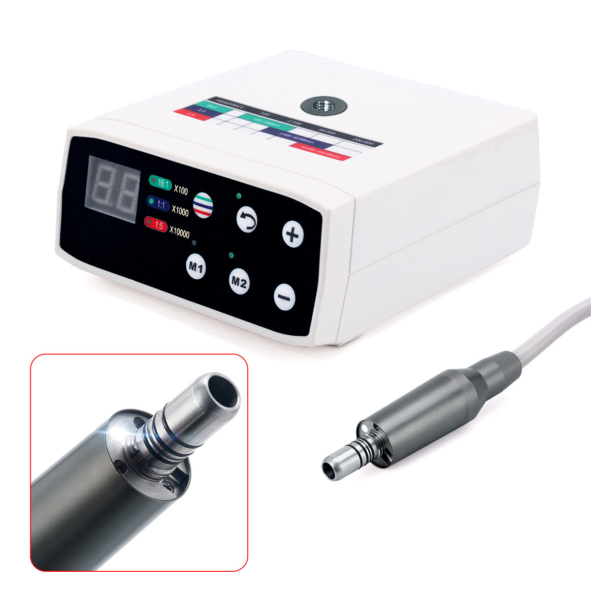 Dental Surgery Implant Motor System Brushless 20:1 Handpiece/Electric Micromotor