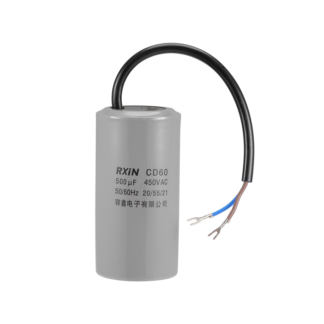 500uf Motor Star Capacitor 500mfd AC 450V for HVAC Single-Phase 50/60Hz AC Motor