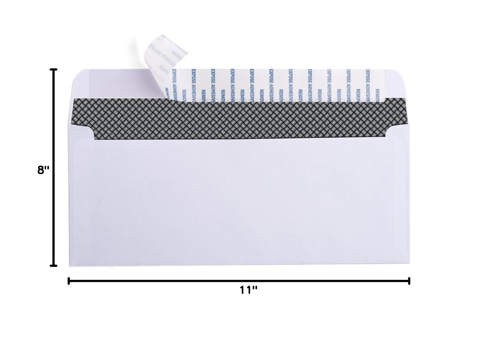 500 Self Seal Quickbooks Double Window Security Check Envelopes – for Business L