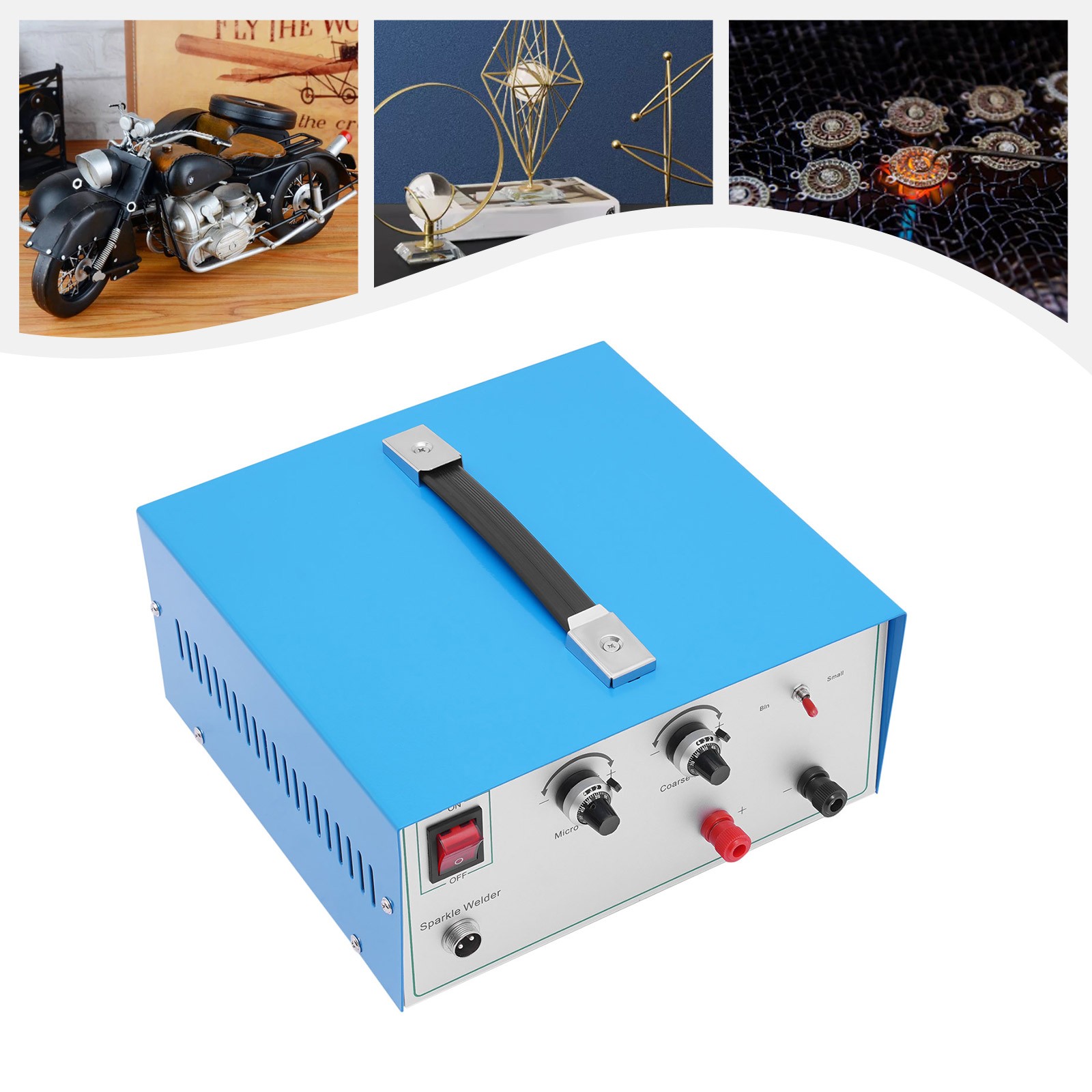 Electric Spot Welder Gold Silver Soldering 600W Jewelry Spot Welding Machine USA