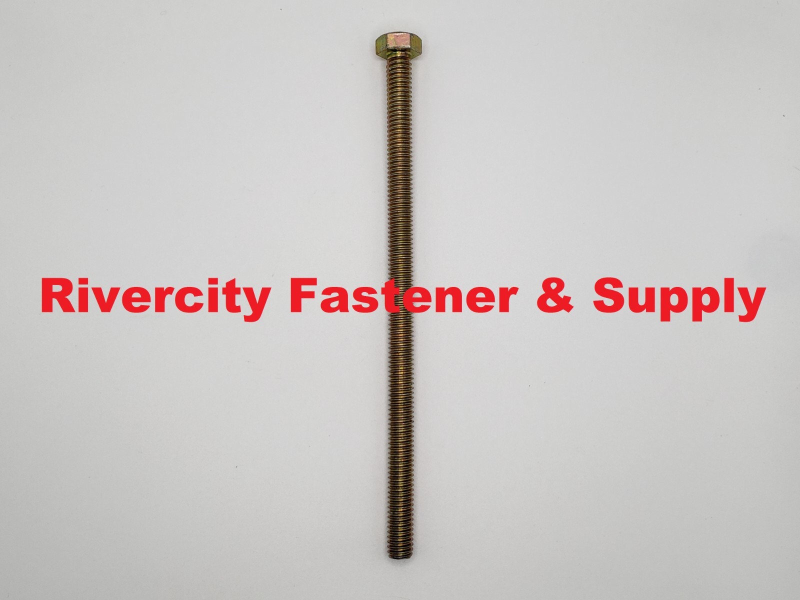 5/16-18 x 6 Tap Bolts Grade 8 Hex Head Screws 5/16×18 x 6″ Full Thread 5/16-18×6