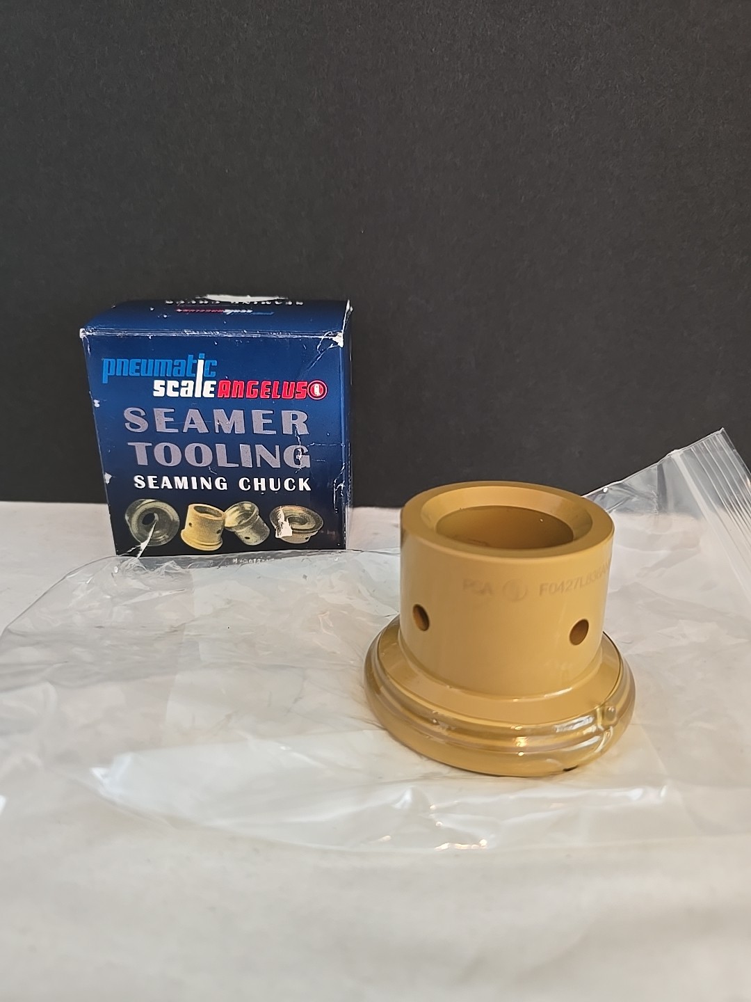 NEW PSA PNEUMATIC SCALE ANGELUS CANNING SEAMER TOOLING SEAMING CHUCK
