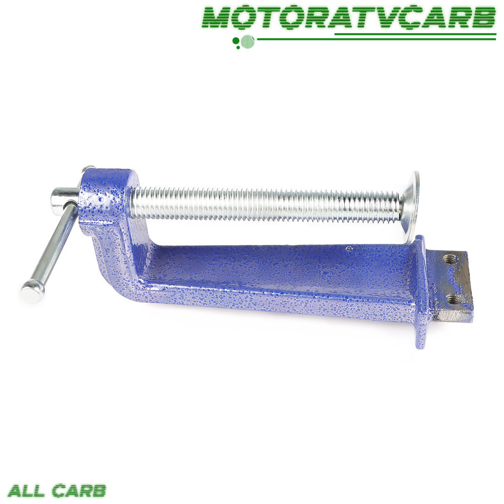 ALL-CARB 3.3″ Multi-functional Portable 360° Swivel Base 2-In-1 Bench Vise Blue