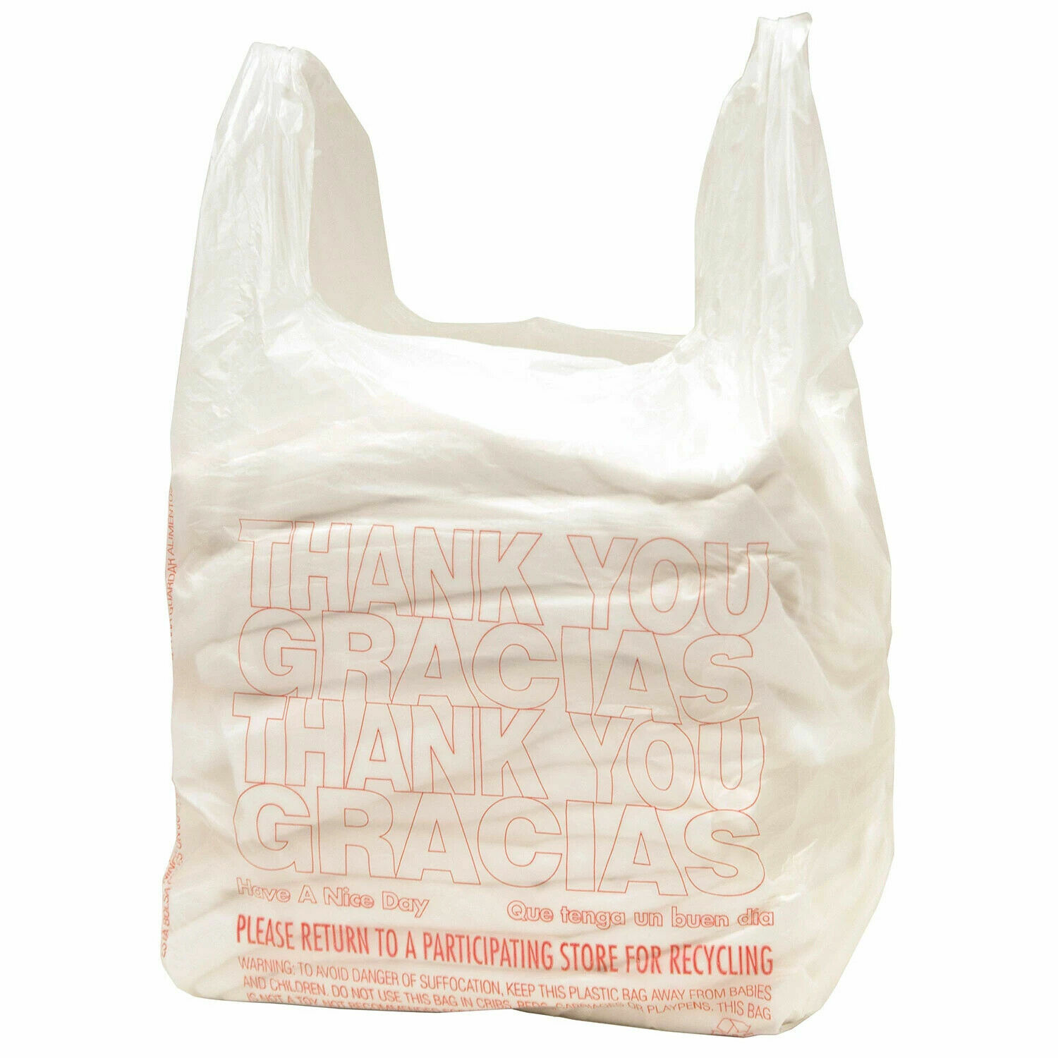 T-Shirt Carry-Out Bags, 11.5″ x 6.5″ x 22″ (1,000 ct.) *FREE SHIPPING*