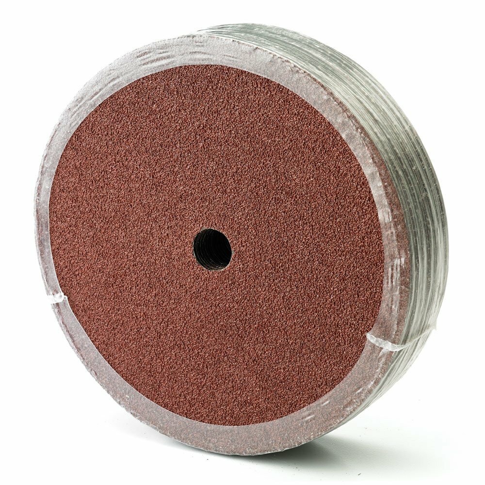 25 Pack – 9″ Black Hawk 36 Grit A/O Resin Fiber Disc Grinding & Sanding Discs