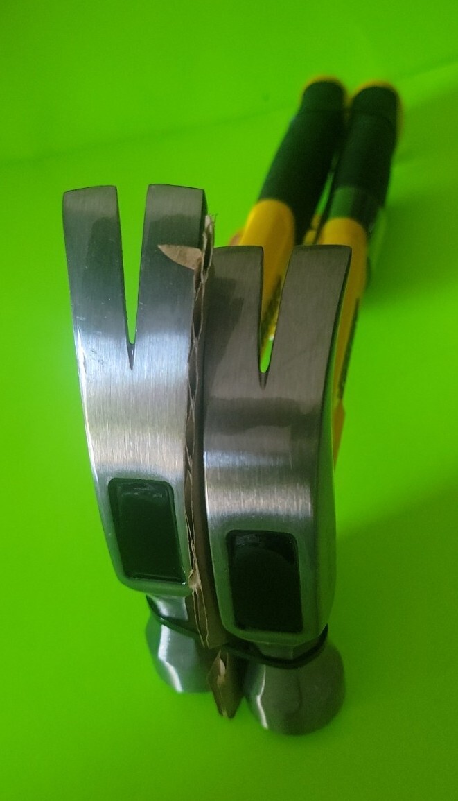 Stanley 2 Piece 16 oz Curve And Rip Claw Hammer Limited Lifetime Warranty