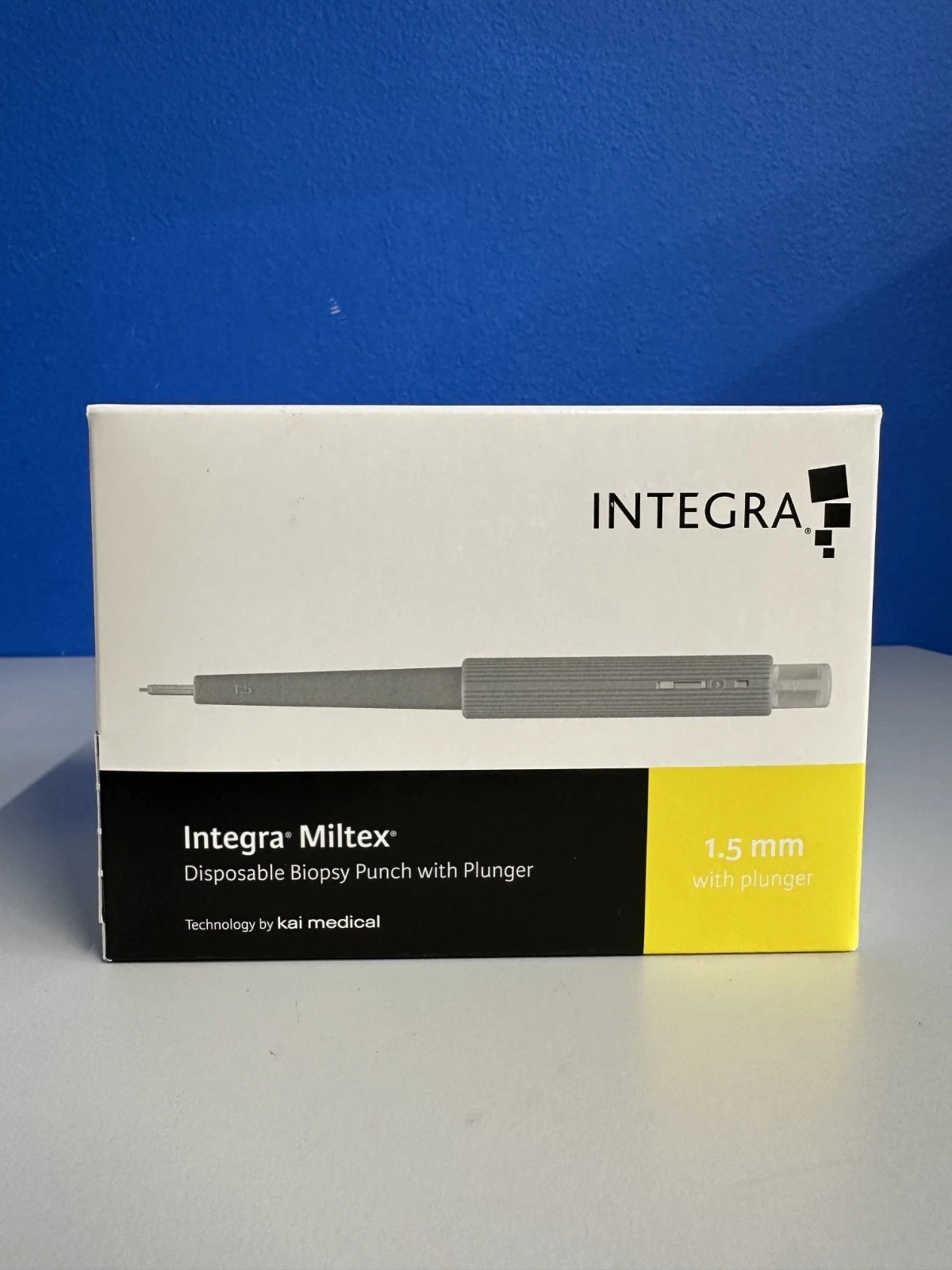 Integra 33-31A-P/25 Biopsy Punch W/Plunger 1.5mm 25/Bx