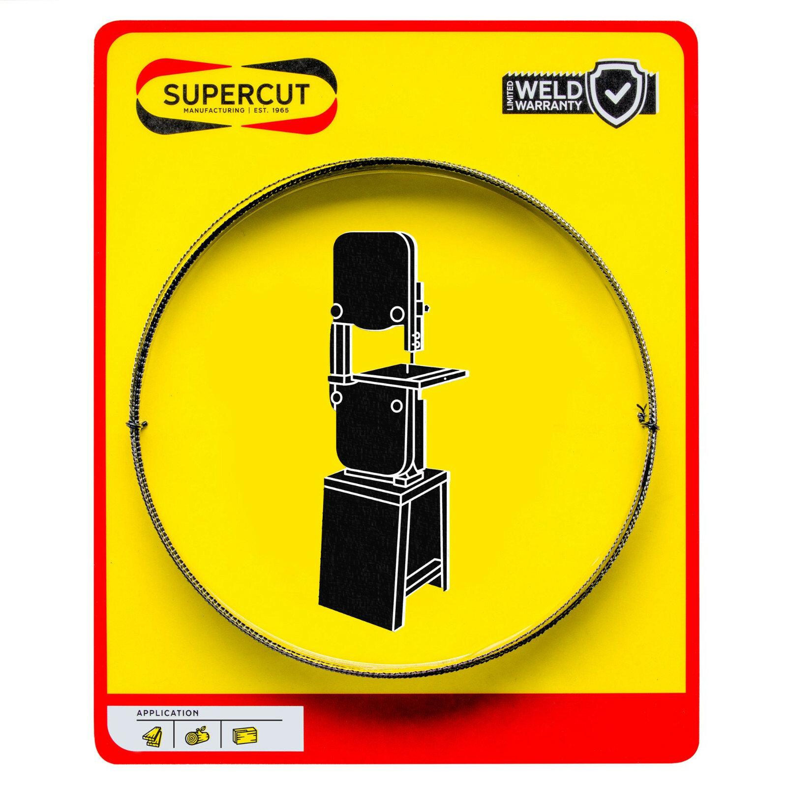 Supercut 105-inch x 3/4-inch x .032 x 6 TPI Carbon Tool Steel (Made in USA)