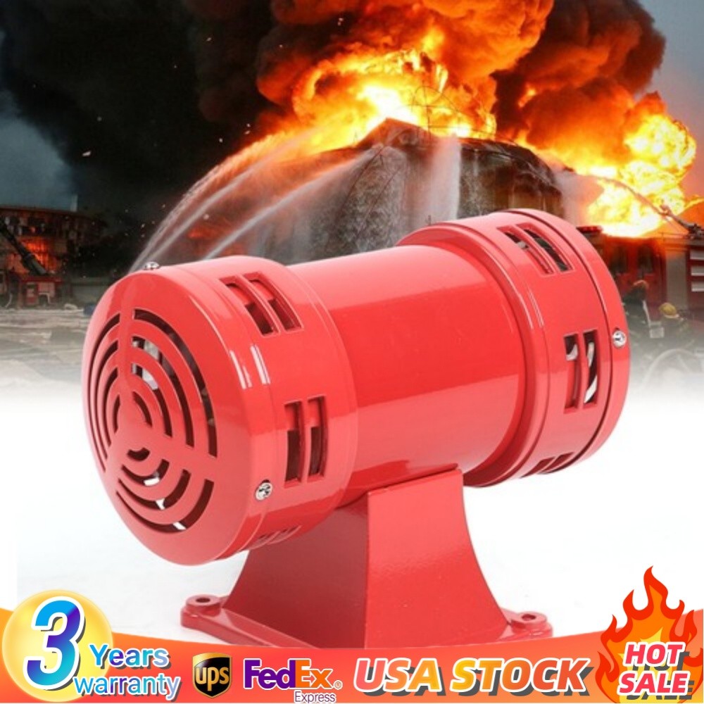 Air Siren 140db Industrial Siren Motor Driven Siren MS-490 Air Raid Horn