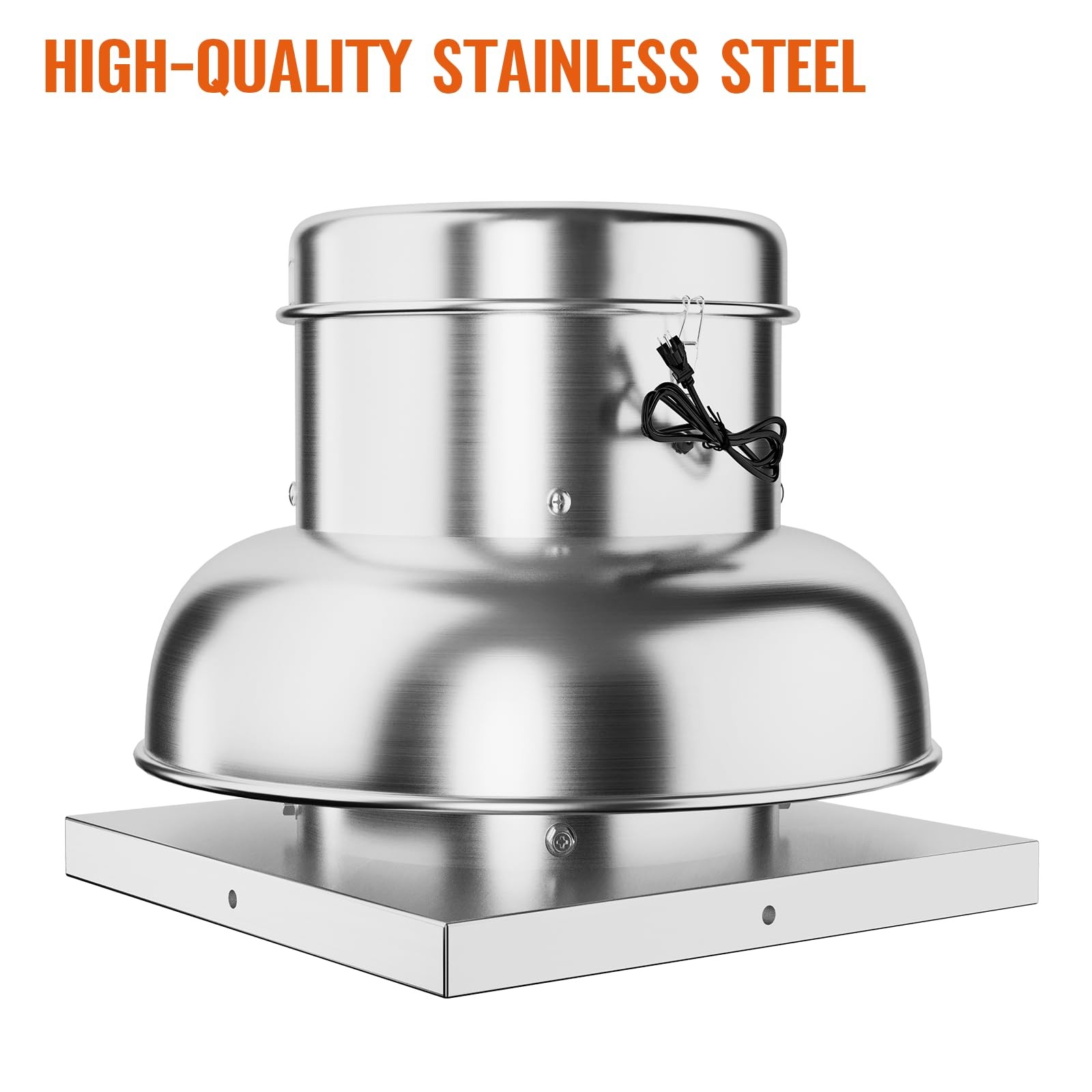 Roof Fan Up-blast 1400CFM/2400CFM High Speed Direct Drive Upblast Exhaust Fan US