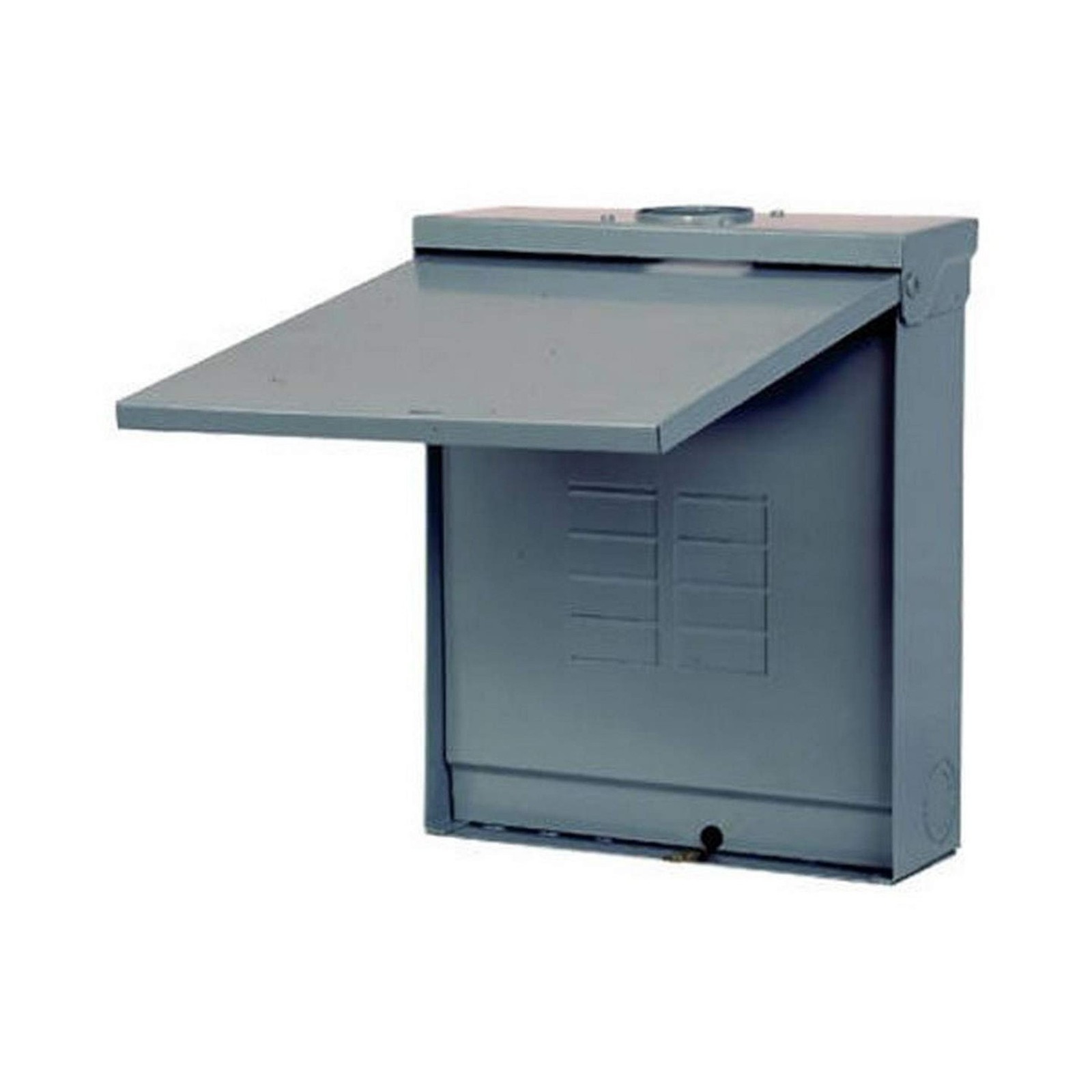 125A 8-Space 16-Circuit Outdoor Load Center – Surface Mount Gray
