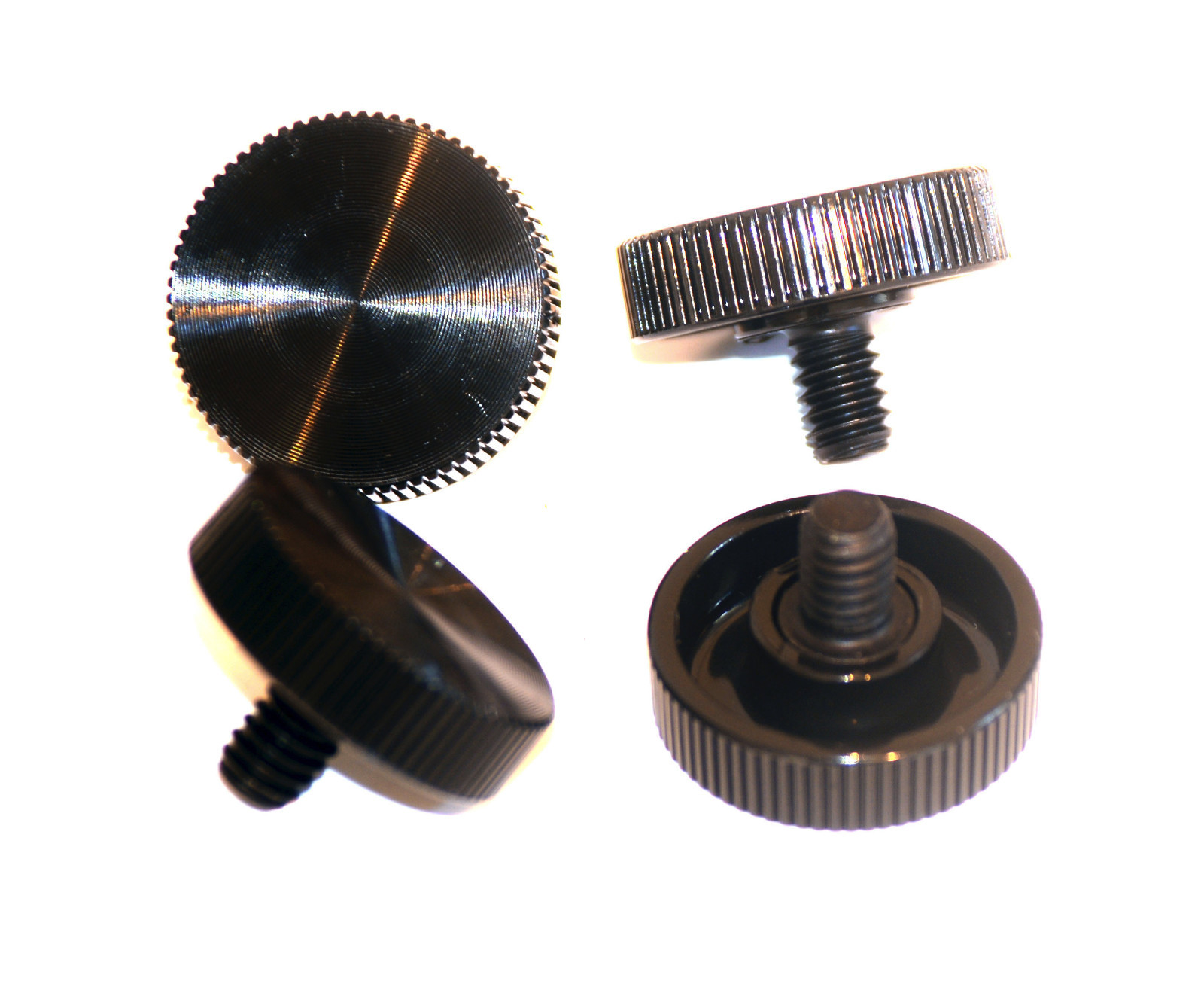 Twenty (20) 1/4-20 x 1/2″ Length Knurled Plastic Head Thumb Screws -FREE S&H