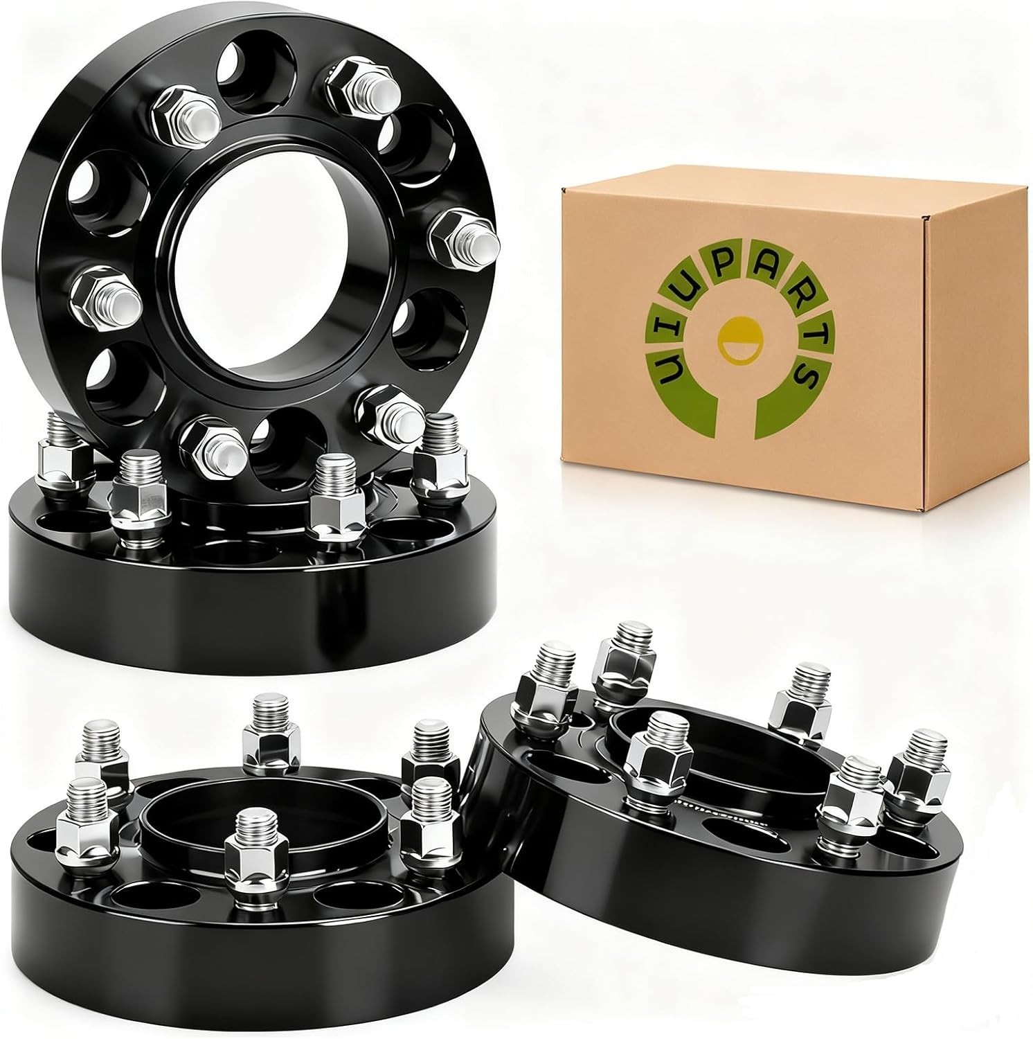 1.5in 6×5.5 Hub Centric Spacers 4pc Fit Tacoma FJ 4Runner Tundra M12x1.5 108mm