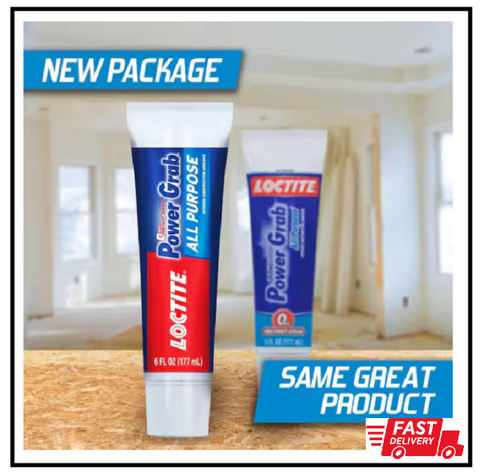 LOCTITE Power Grab Express Construction Adhesive 6 oz tube ALL PURPOSE
