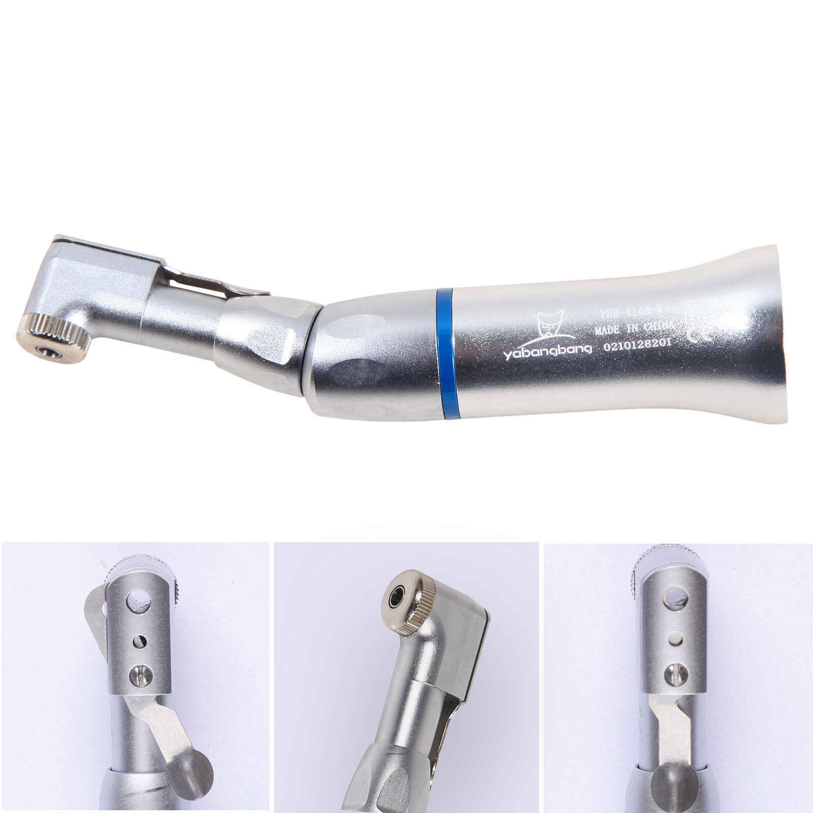 NSK Style Dental Slow Low Speed Handpiece Contra Angle/Air Motor 4 Hole